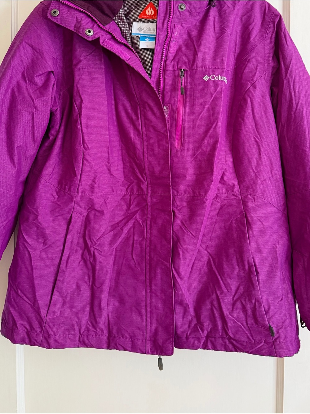 Columbia Women's Bright Magenta Ski Jacket